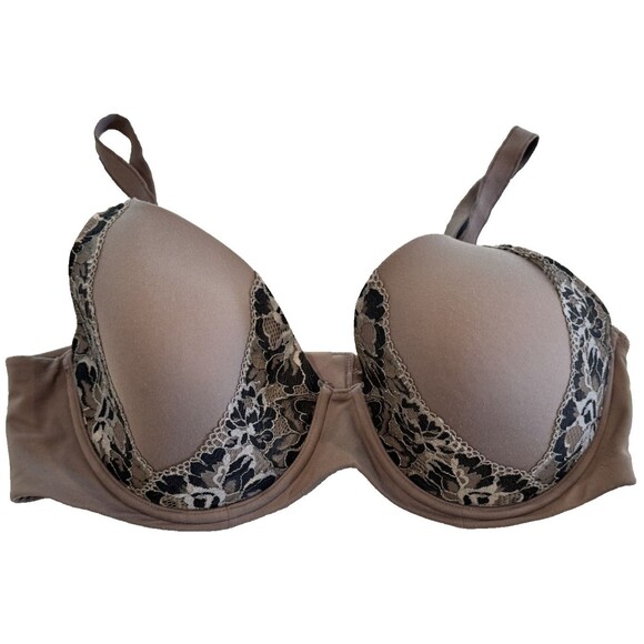 Soma 38DD Embraceable Perfect Coverage Bra Beige Underwire - Picture 1 of 4